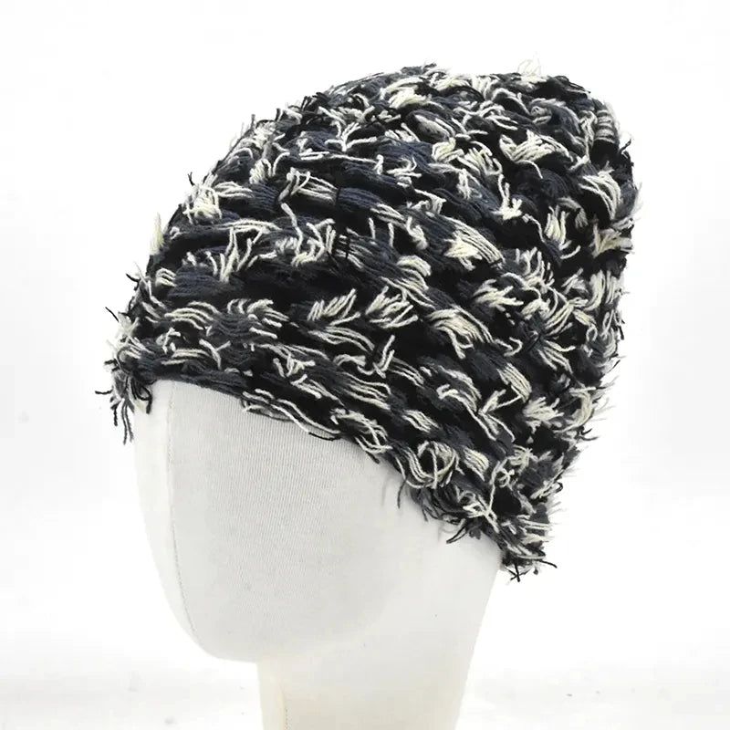 2023 New Knitting Beanies Hat Men Women Paragraph Quality Cap Mea Culpa Y2k Warm Fashion Hundred Take Cold Cap for Women Hats