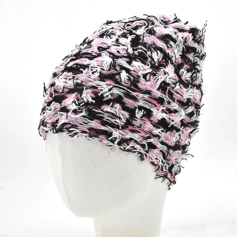 2023 New Knitting Beanies Hat Men Women Paragraph Quality Cap Mea Culpa Y2k Warm Fashion Hundred Take Cold Cap for Women Hats