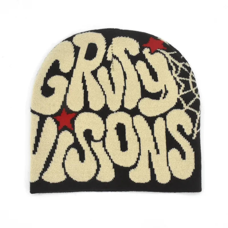 2023 New Knitting Beanies Hat Men Women Paragraph Quality Cap Mea Culpa Y2k Warm Fashion Hundred Take Cold Cap for Women Hats