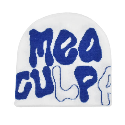 2023 New Knitting Beanies Hat Men Women Paragraph Quality Cap Mea Culpa Y2k Warm Fashion Hundred Take Cold Cap for Women Hats