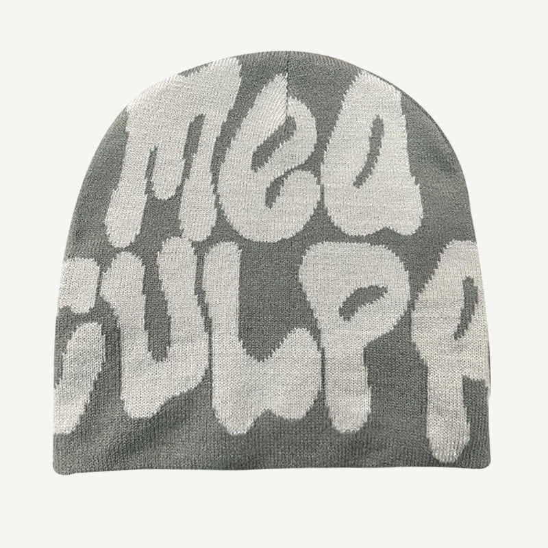 2023 New Knitting Beanies Hat Men Women Paragraph Quality Cap Mea Culpa Y2k Warm Fashion Hundred Take Cold Cap for Women Hats